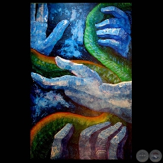 EXPOSICIÓN DE LA SERIE MANOS (Obras de JORGE OCAMPOS)